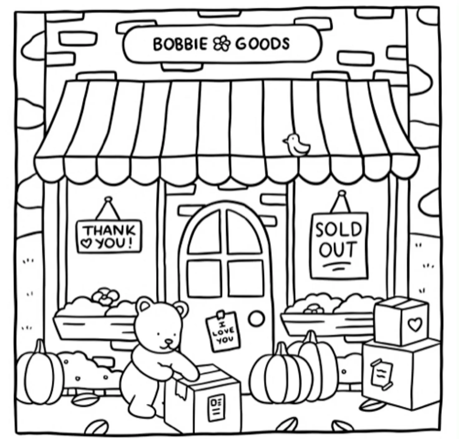Bobbie Goods Coloring Pages: 139 Free Downloads with Multiple Format Options - 72