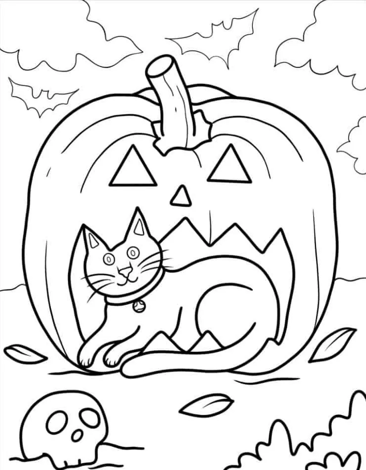 Printable Coloring Book Cat Coloring Pages Pdf - 7