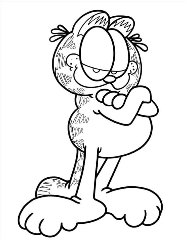 Printable Coloring Book Cat Coloring Pages Pdf - 8