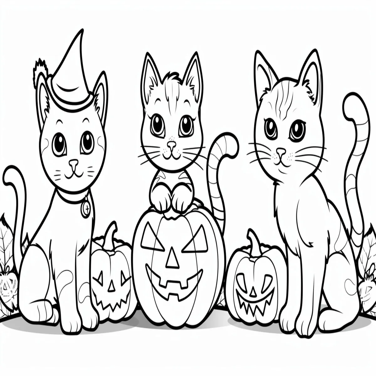 Printable Coloring Book Cat Coloring Pages Pdf - 9