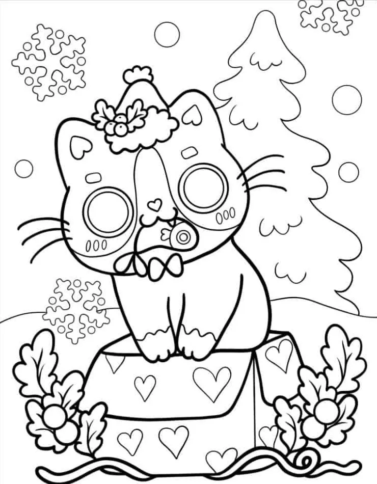 Printable Coloring Book Cat Coloring Pages Pdf - 11