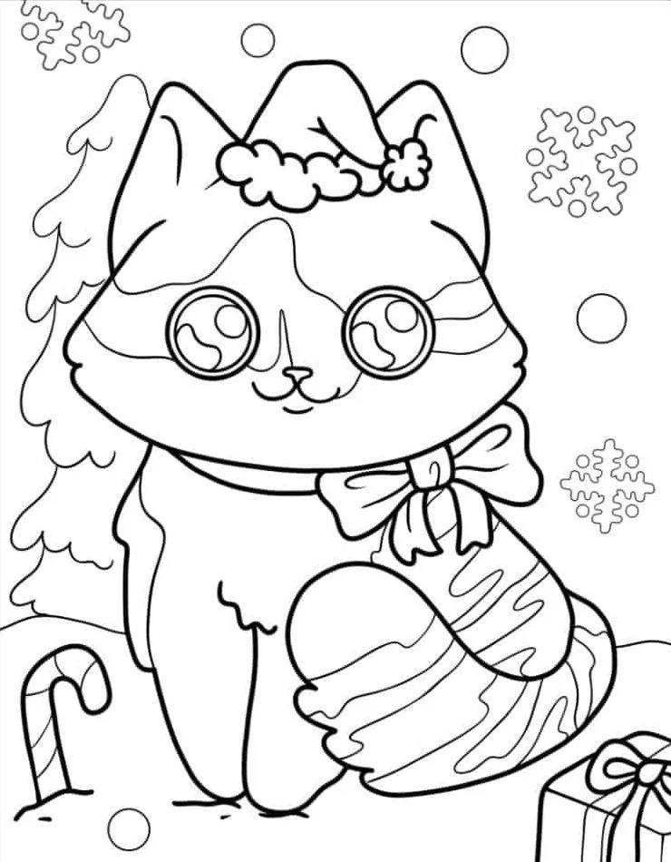 Printable Coloring Book Cat Coloring Pages Pdf - 2