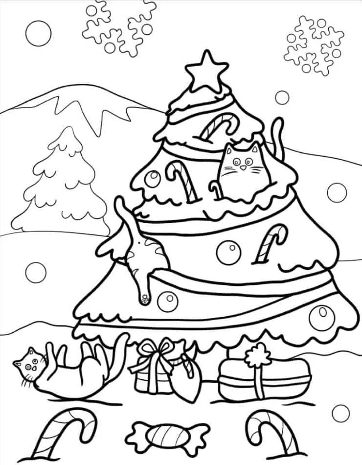 Printable Coloring Book Cat Coloring Pages Pdf - 30