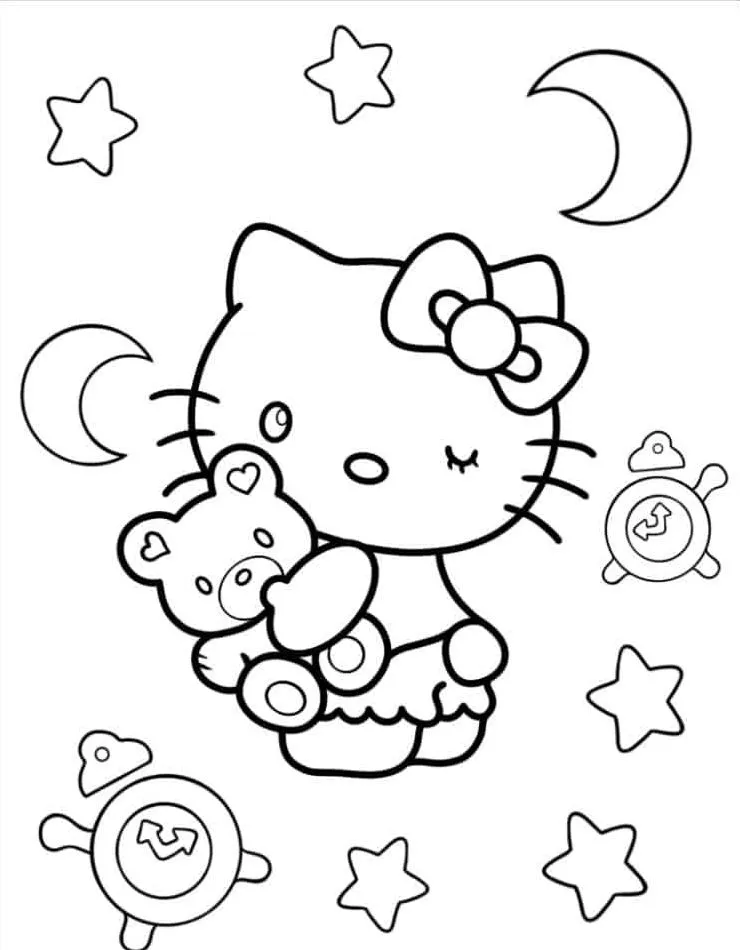 Printable Coloring Book Cat Coloring Pages Pdf - 35