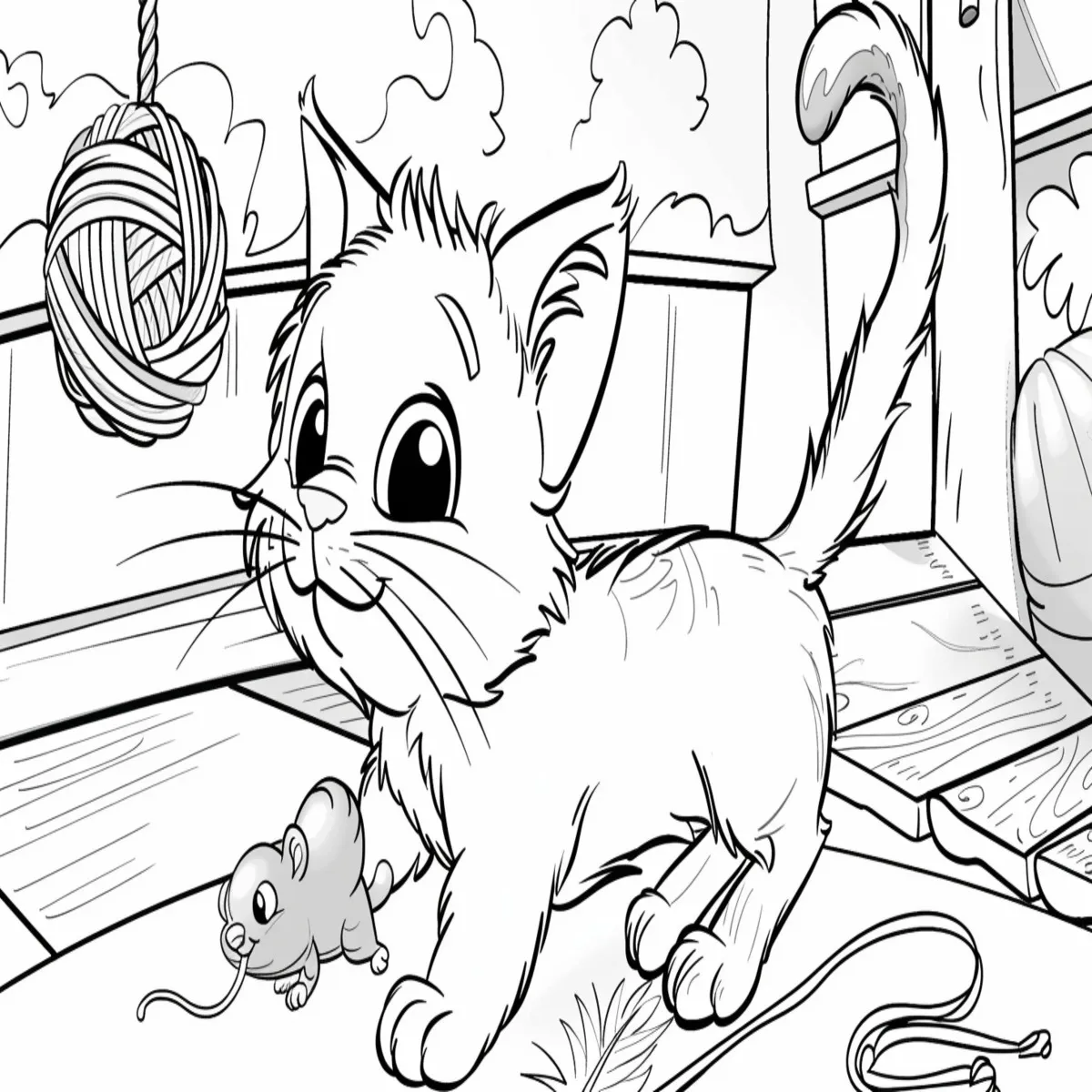 Printable Coloring Book Cat Coloring Pages Pdf - 39
