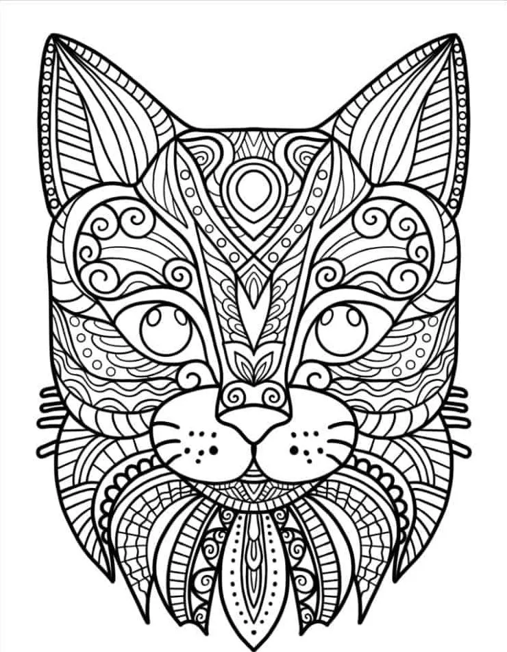 Printable Coloring Book Cat Coloring Pages Pdf - 57
