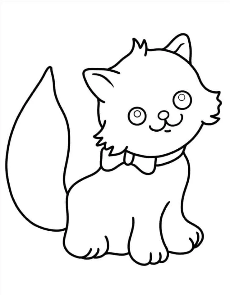 Printable Coloring Book Cat Coloring Pages Pdf - 65