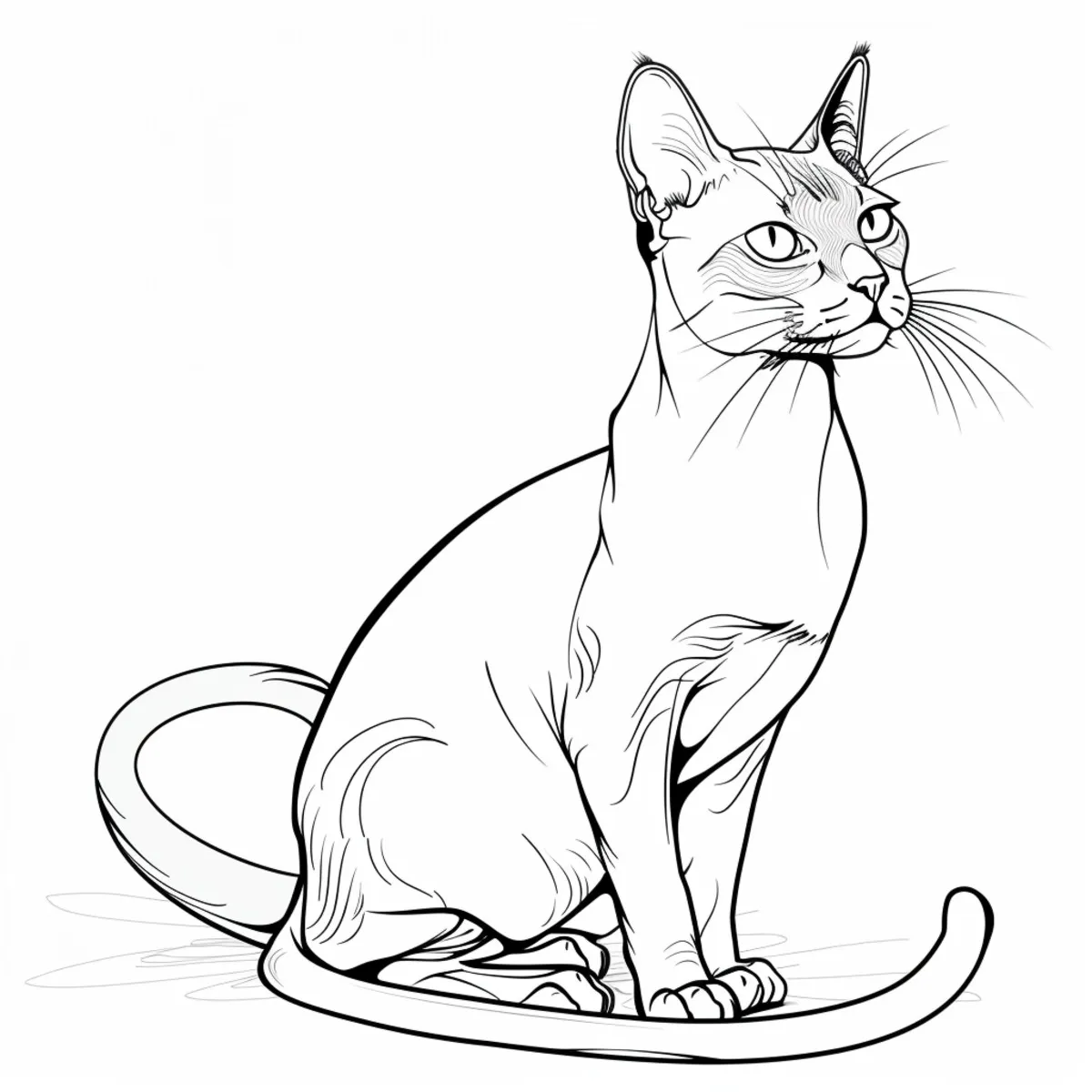 Printable Coloring Book Cat Coloring Pages Pdf - 3