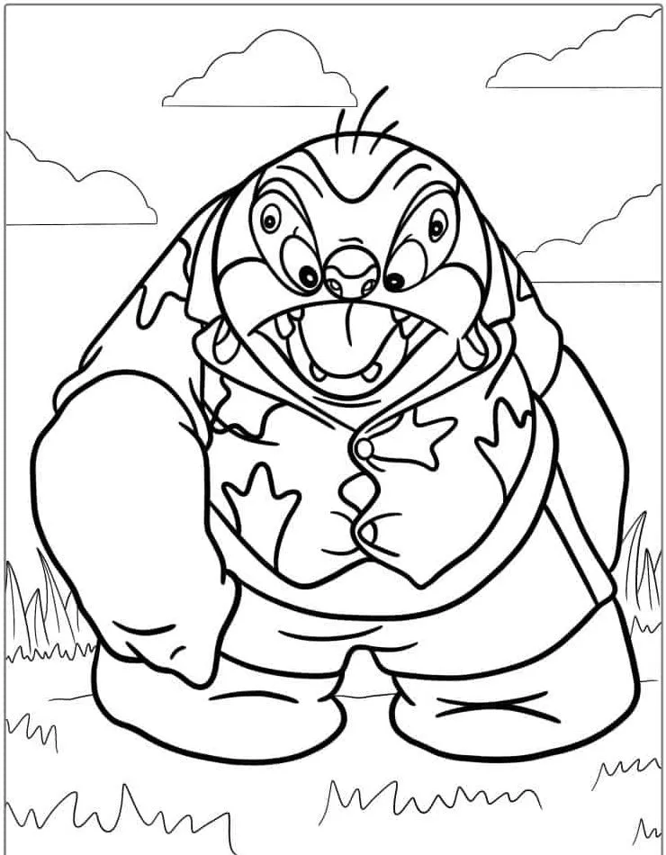 Heartwarming Lilo & Stitch Coloring Pages for Fun and Creative Kids - 6