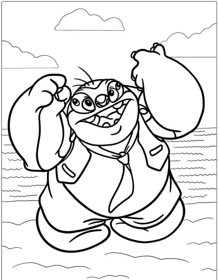Heartwarming Lilo & Stitch Coloring Pages for Fun and Creative Kids - 16