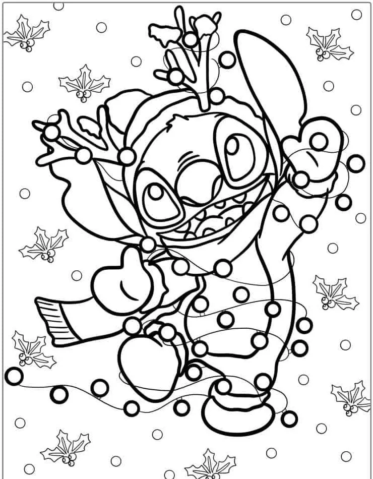 Heartwarming Lilo & Stitch Coloring Pages for Fun and Creative Kids - 18