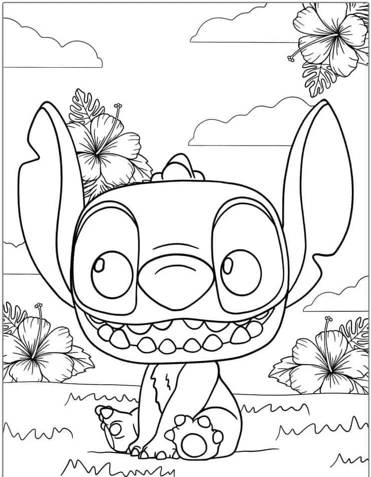Heartwarming Lilo & Stitch Coloring Pages for Fun and Creative Kids - 23
