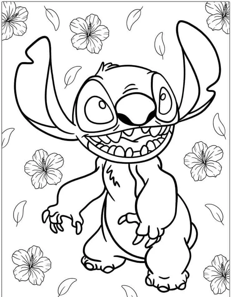 Heartwarming Lilo & Stitch Coloring Pages for Fun and Creative Kids - 34