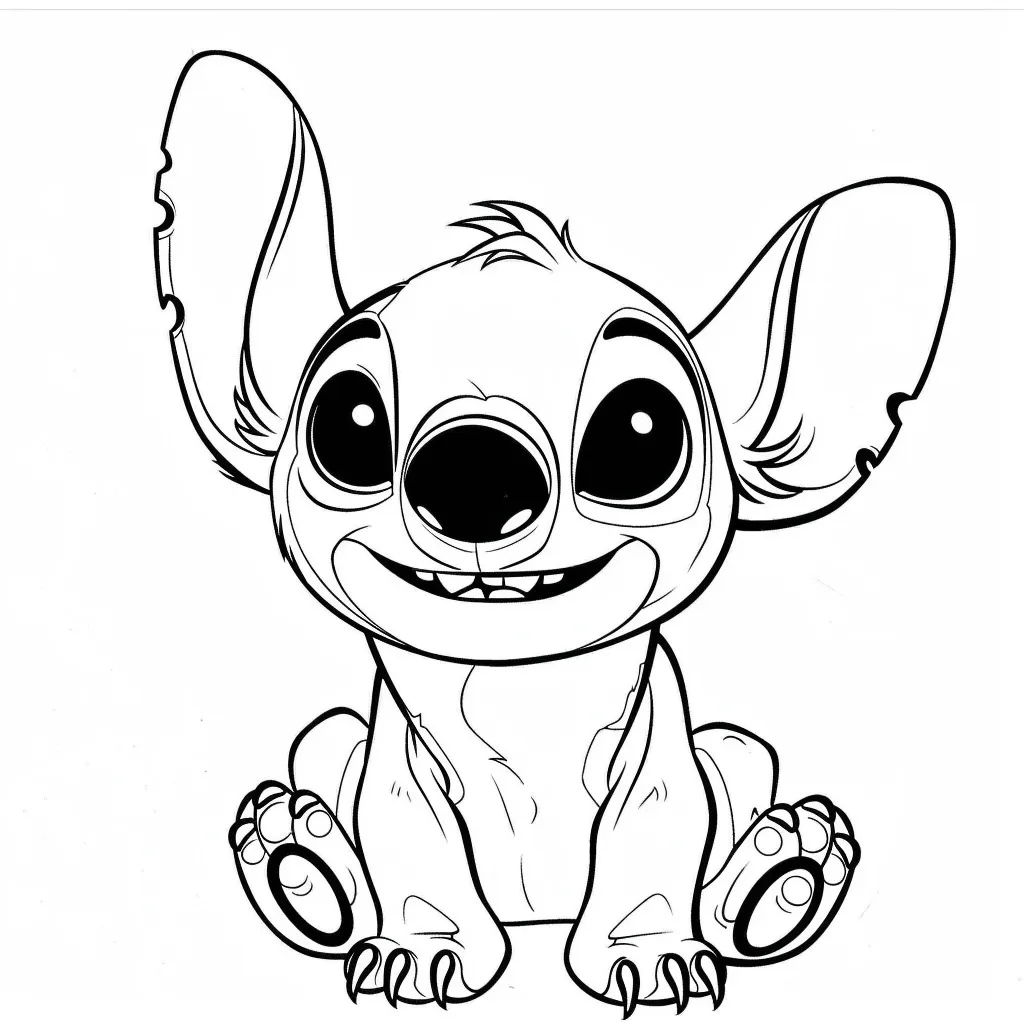 Heartwarming Lilo & Stitch Coloring Pages for Fun and Creative Kids - 35