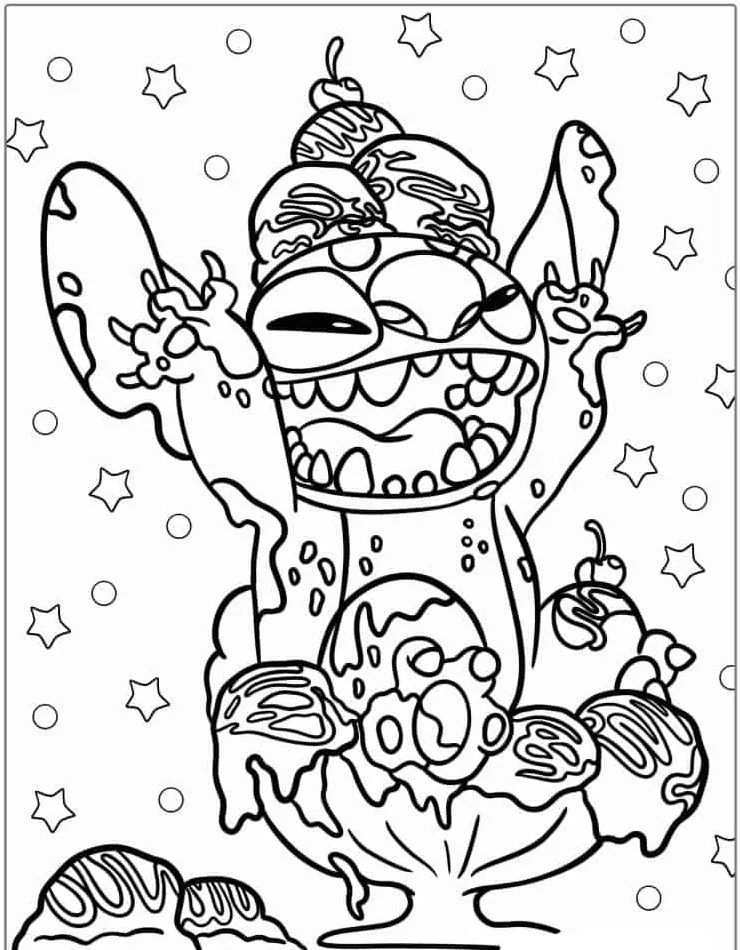 Heartwarming Lilo & Stitch Coloring Pages for Fun and Creative Kids - 37