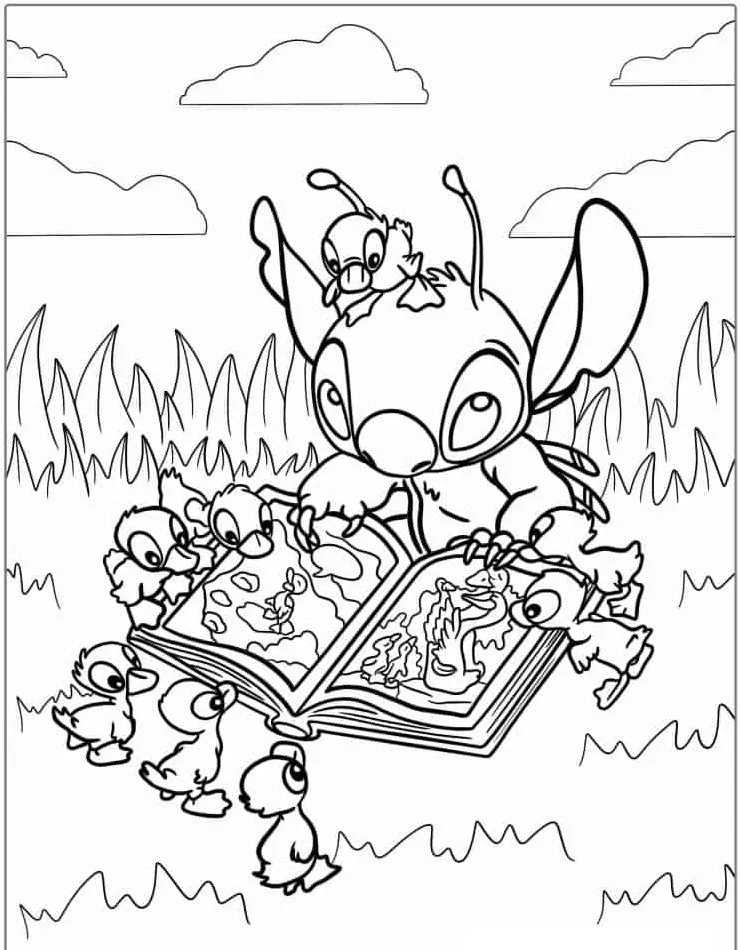 Heartwarming Lilo & Stitch Coloring Pages for Fun and Creative Kids - 44