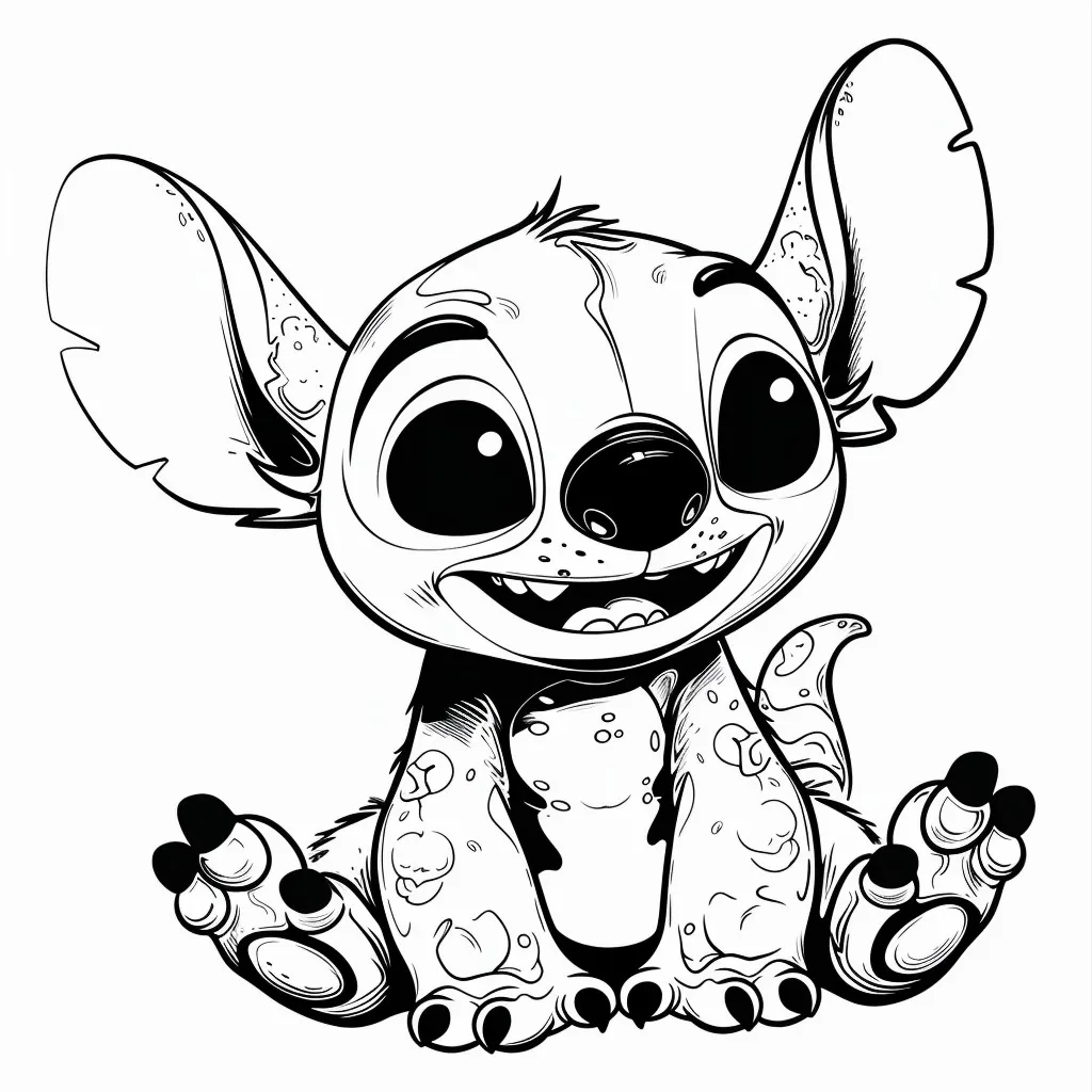 Heartwarming Lilo & Stitch Coloring Pages for Fun and Creative Kids - 0