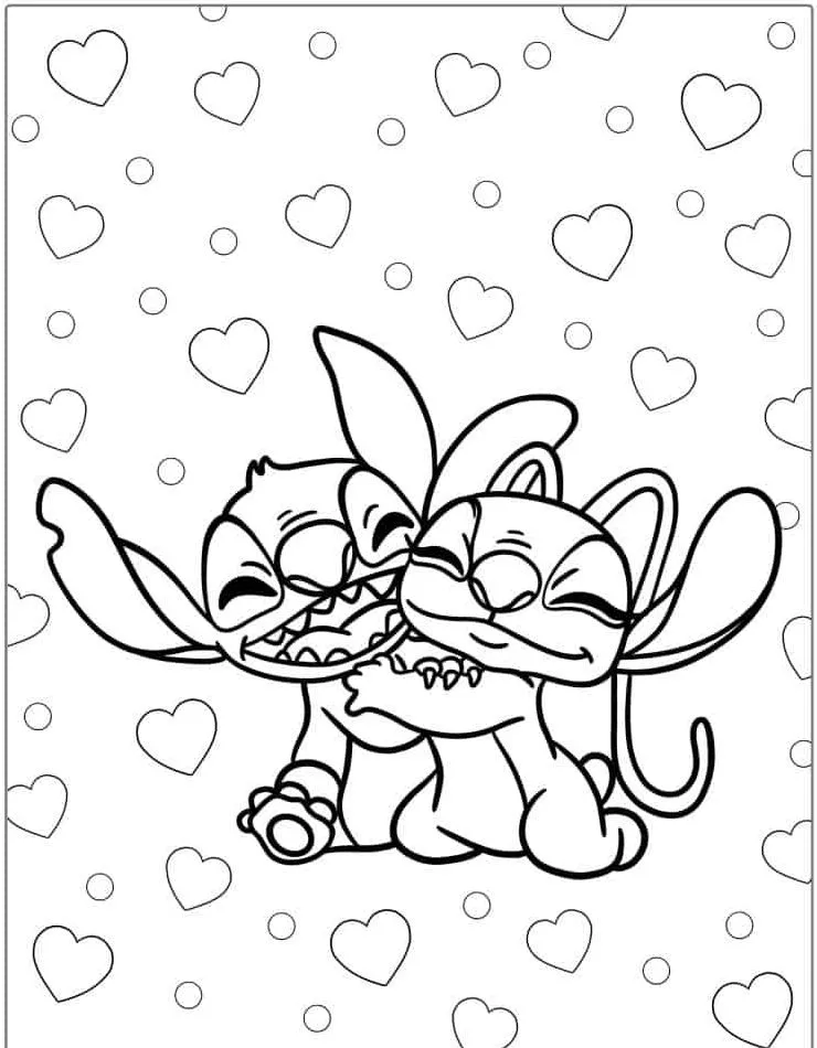 Heartwarming Lilo & Stitch Coloring Pages for Fun and Creative Kids - 1