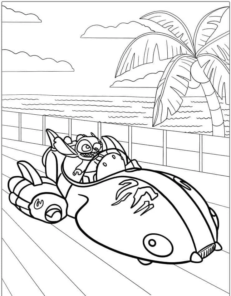 Heartwarming Lilo & Stitch Coloring Pages for Fun and Creative Kids - 2