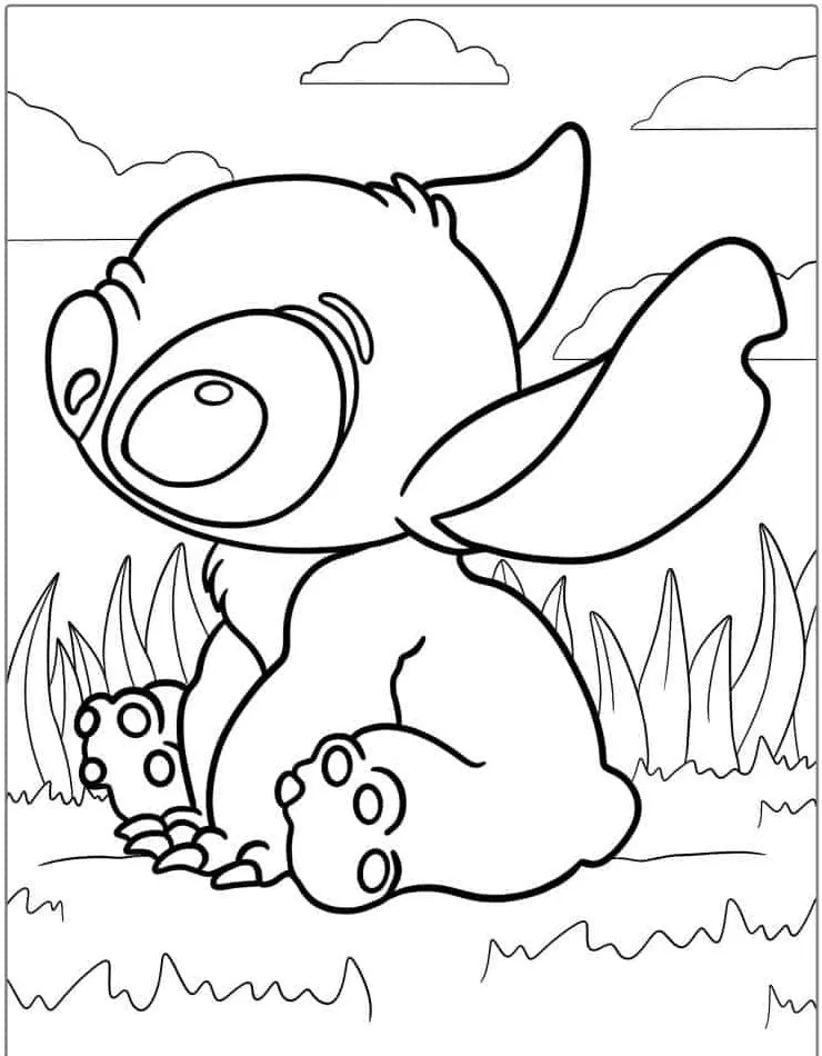 Heartwarming Lilo & Stitch Coloring Pages for Fun and Creative Kids - 4