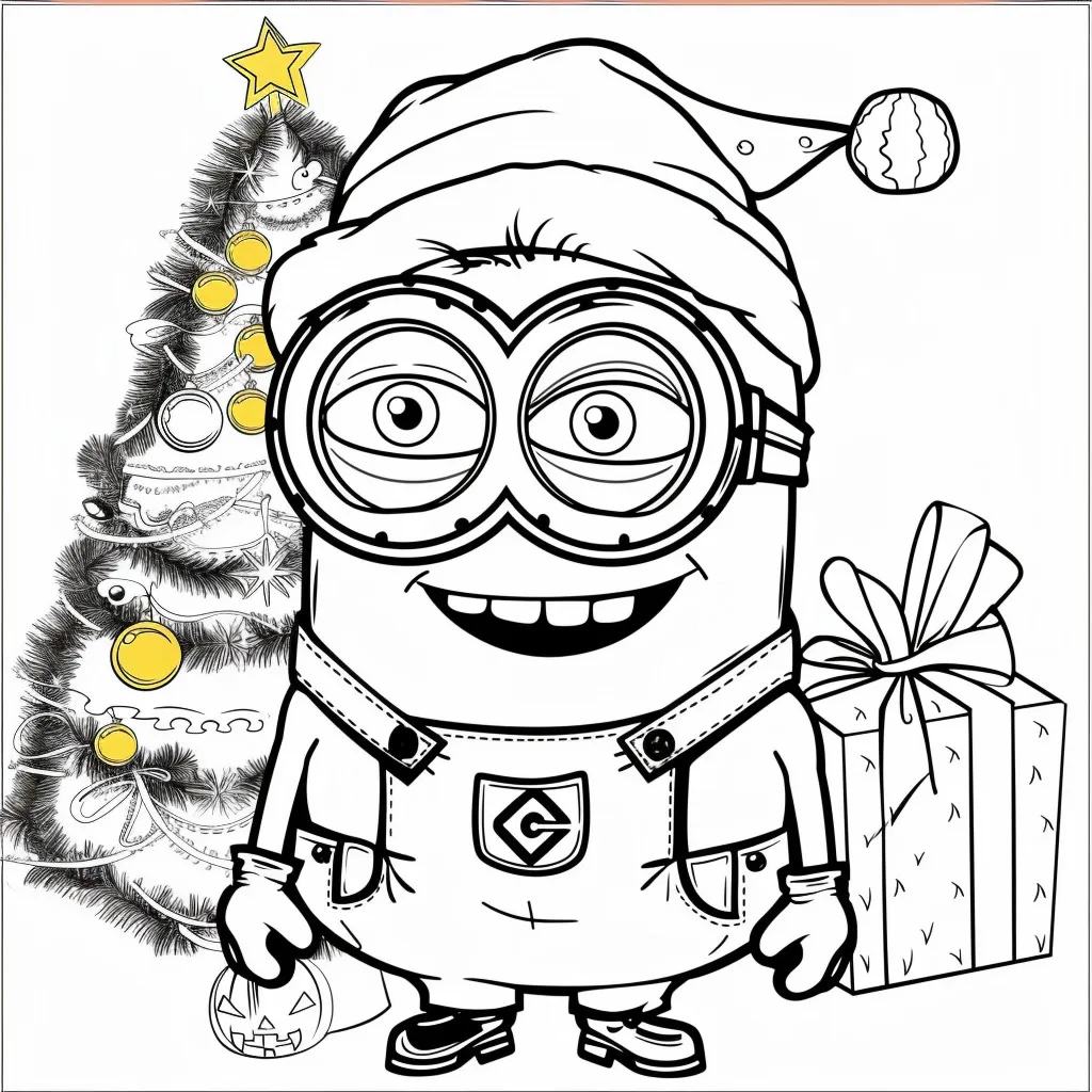 Minion Printable Coloring Book Pdf - 5