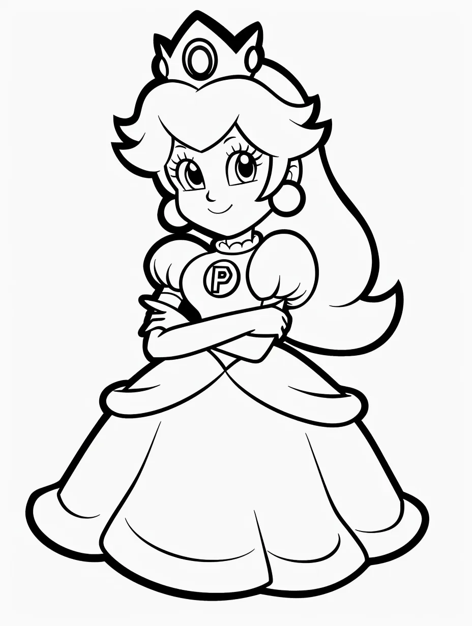 Princess Printable Coloring Book Pdf - 15