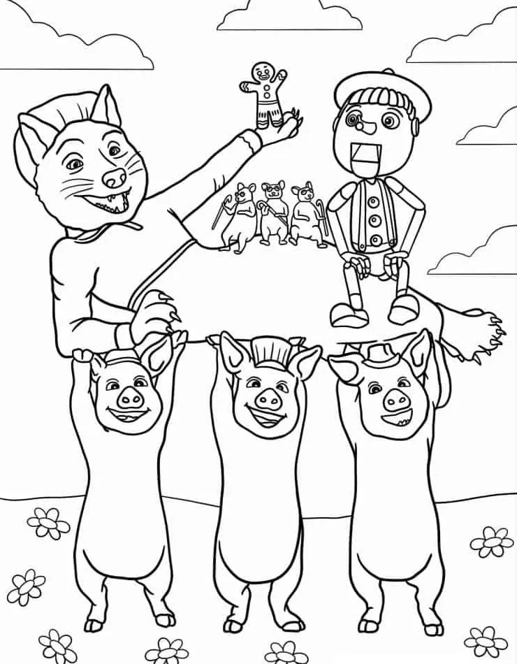 Shrek Coloring Pages: A World of Adventure and Fun for Kids - 10