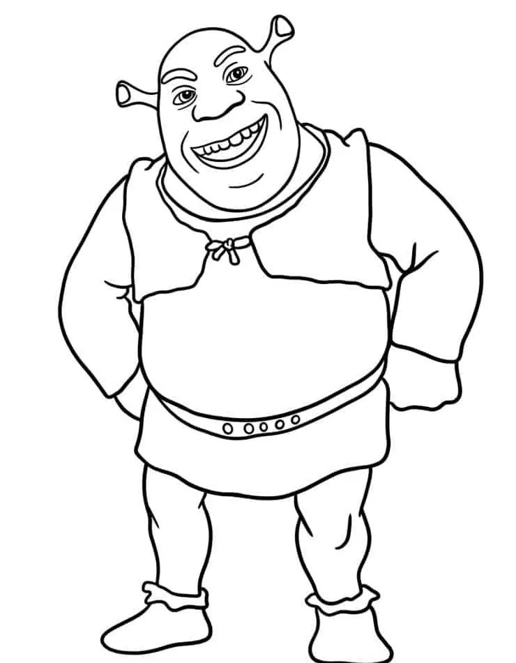 Shrek Coloring Pages: A World of Adventure and Fun for Kids - 18