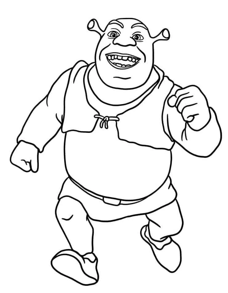 Shrek Coloring Pages: A World of Adventure and Fun for Kids - 22