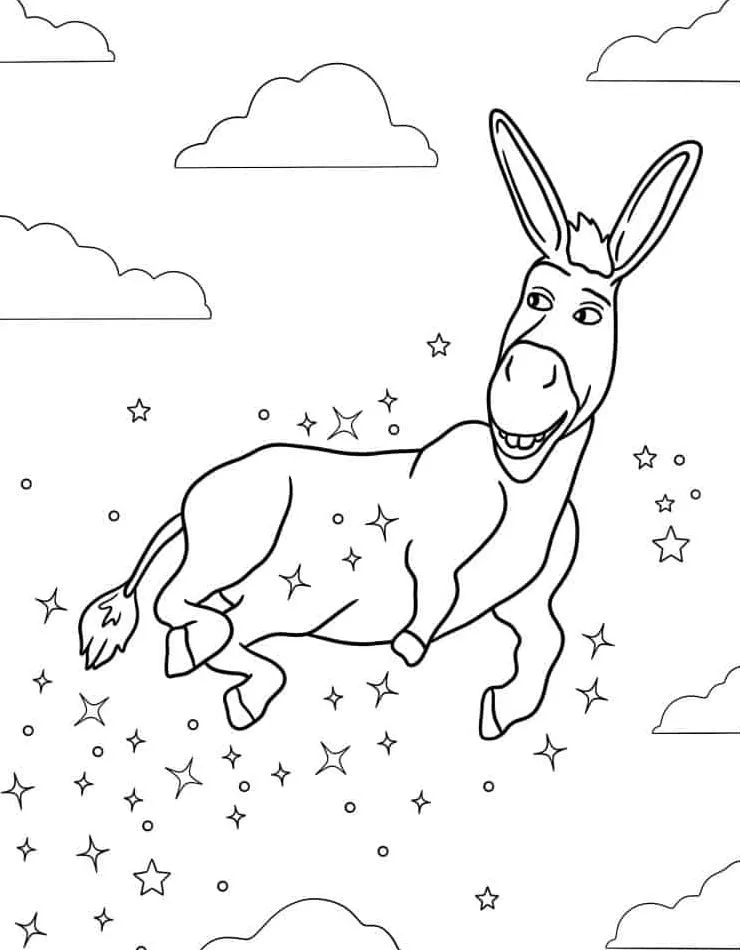 Shrek Coloring Pages: A World of Adventure and Fun for Kids - 24