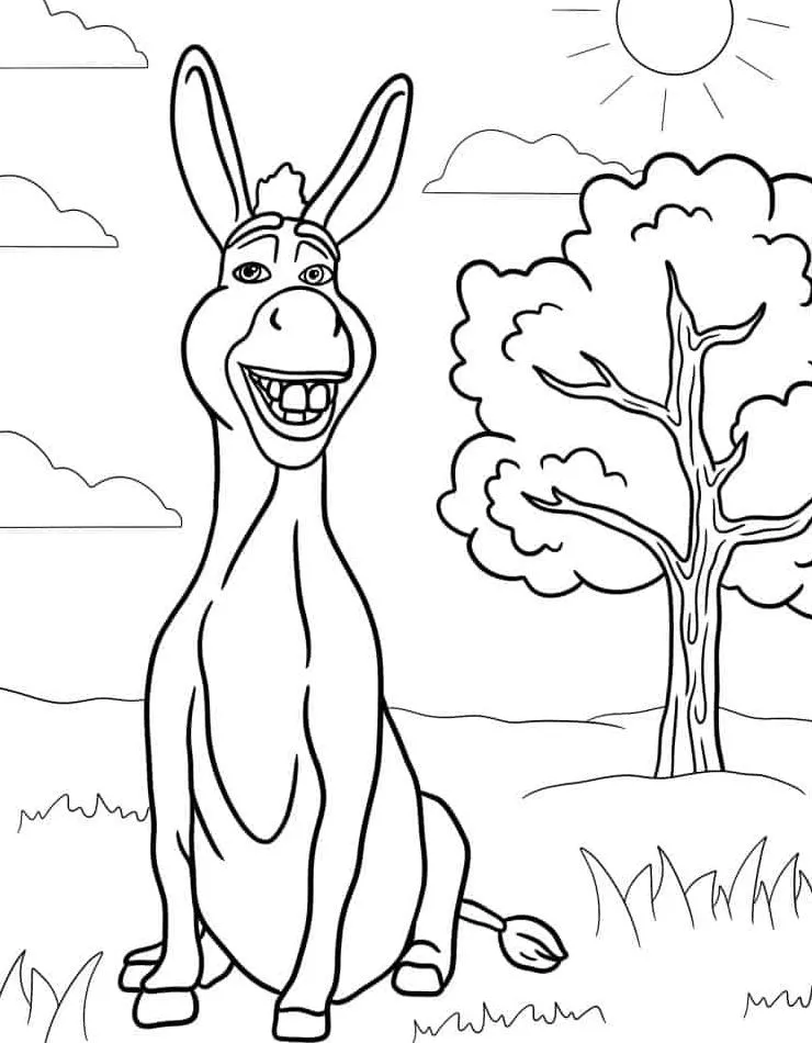 Shrek Coloring Pages: A World of Adventure and Fun for Kids - 35