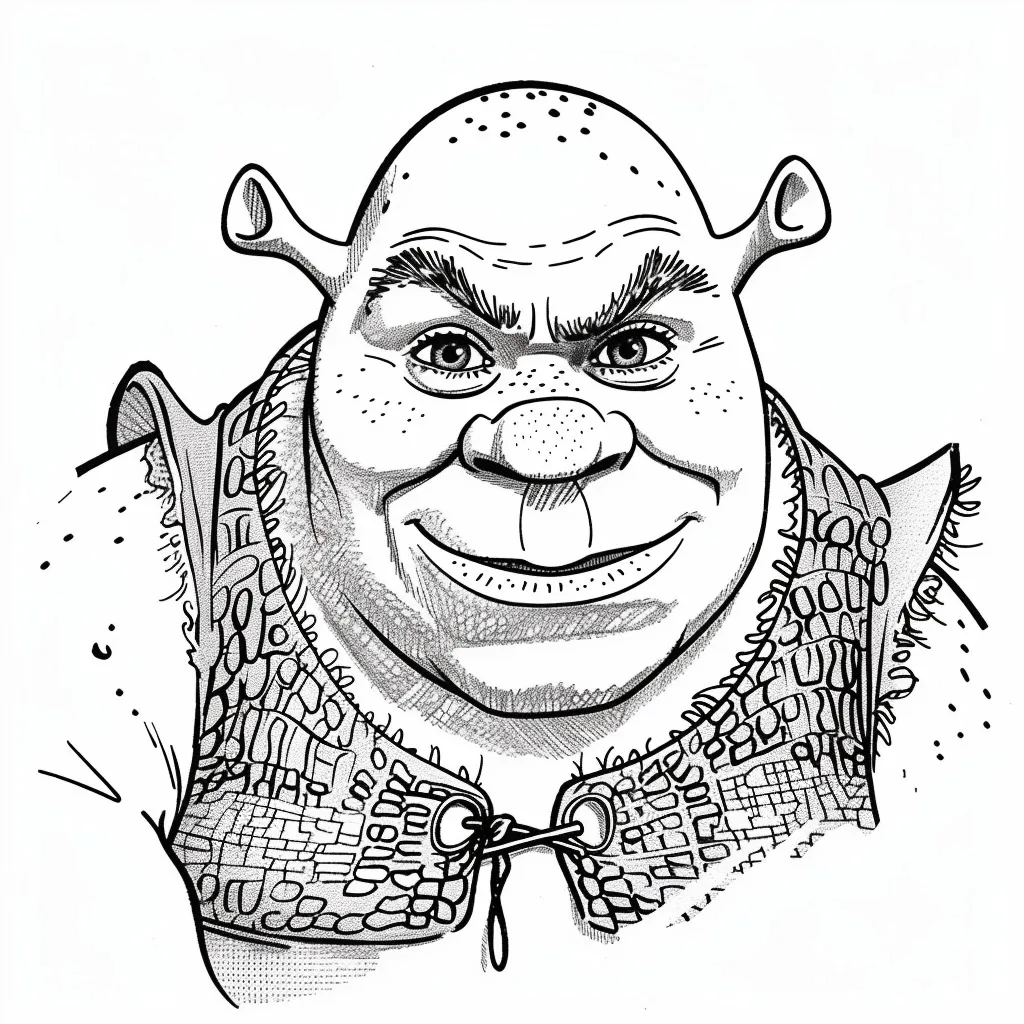 Shrek Coloring Pages: A World of Adventure and Fun for Kids - 0