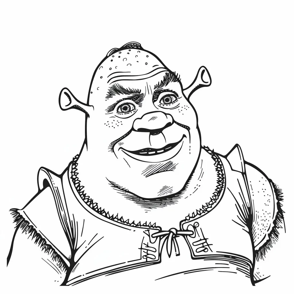 Shrek Coloring Pages: A World of Adventure and Fun for Kids - 2