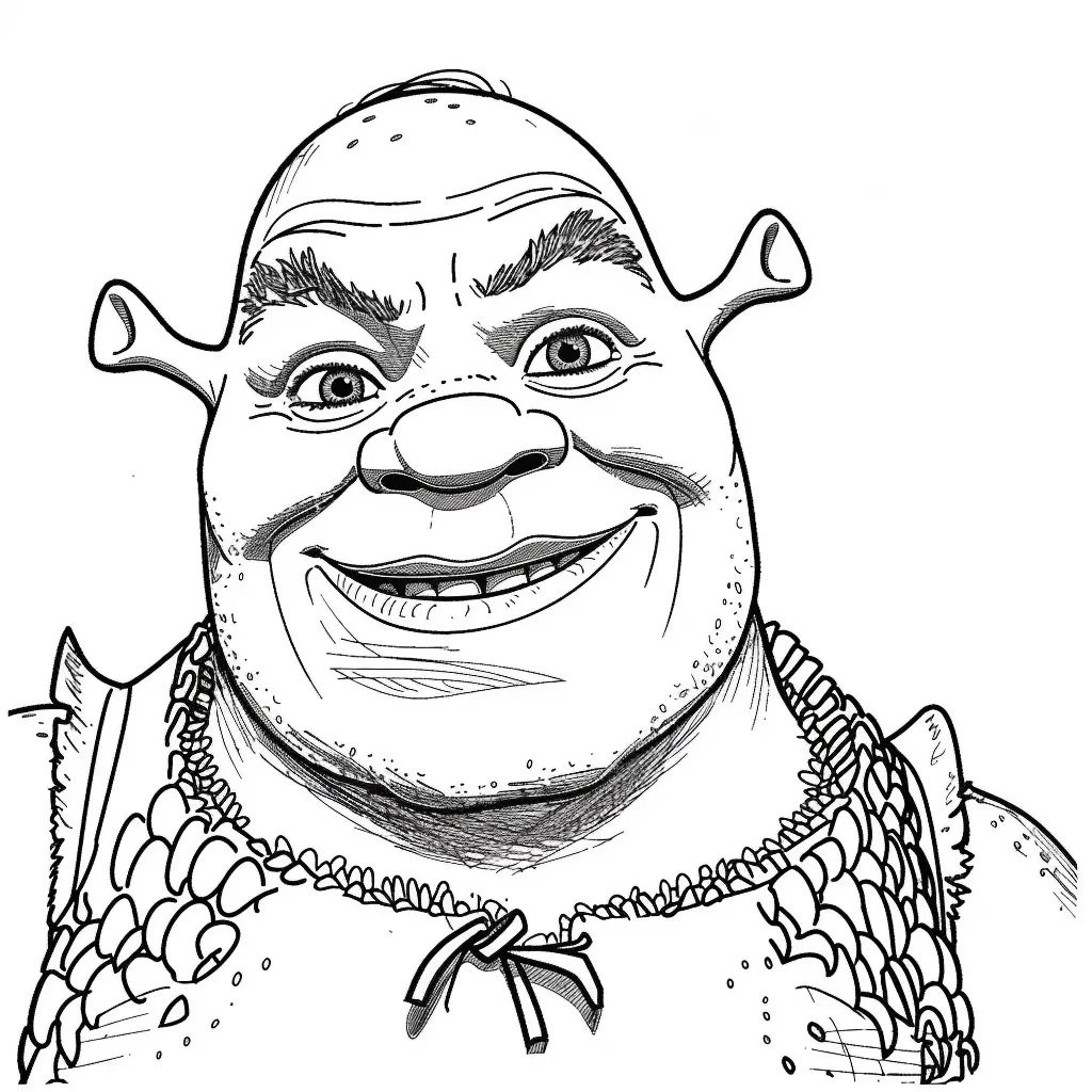 Shrek Coloring Pages: A World of Adventure and Fun for Kids - 3