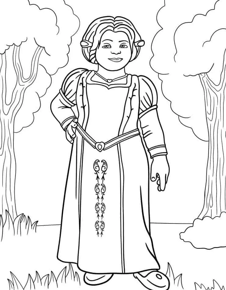 Shrek Coloring Pages: A World of Adventure and Fun for Kids - 4
