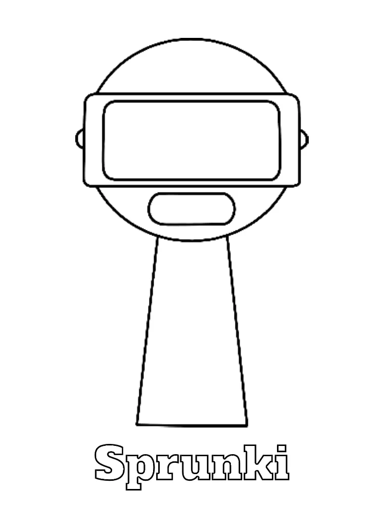 Sprunki Printable Coloring Book Pdf - 17