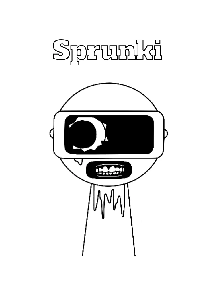 Sprunki Printable Coloring Book Pdf - 40