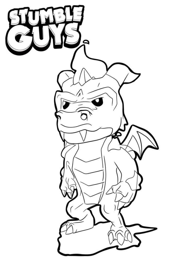 Get Ready for Action with Stumble Guys Coloring Pages - 6