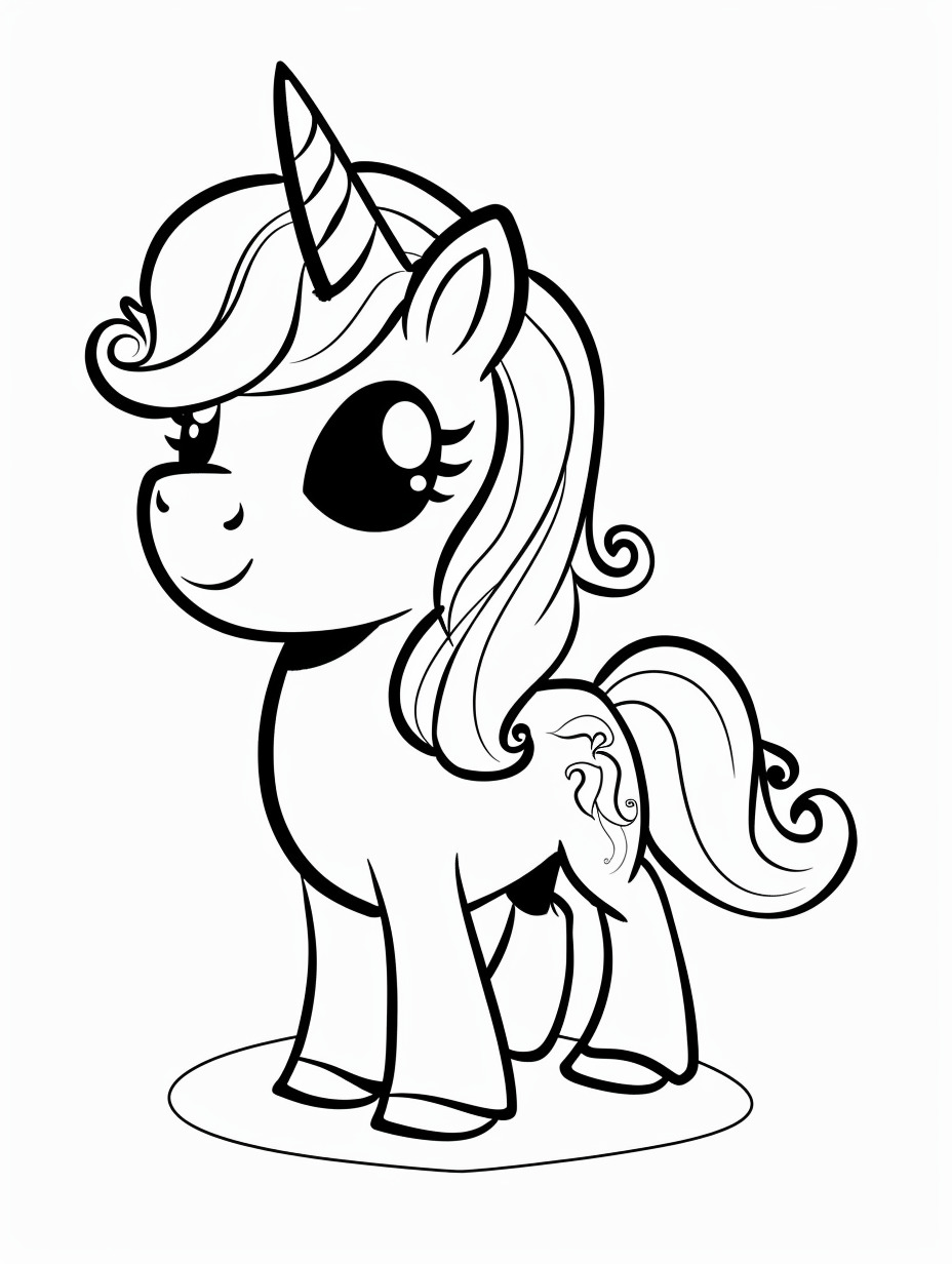 Enchanting Unicorn Coloring Pages: A Magical Experience for Kids - 5