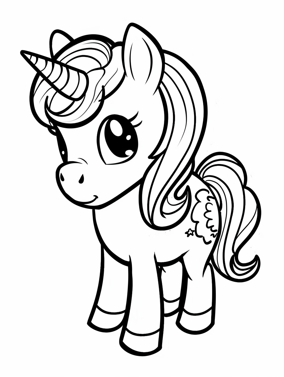 Enchanting Unicorn Coloring Pages: A Magical Experience for Kids - 7