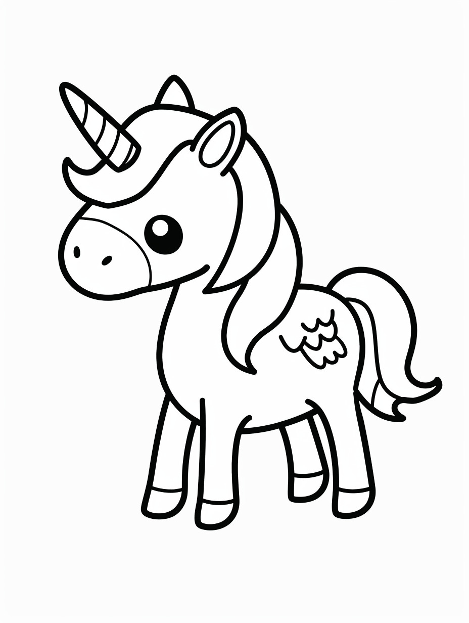 Enchanting Unicorn Coloring Pages: A Magical Experience for Kids - 9