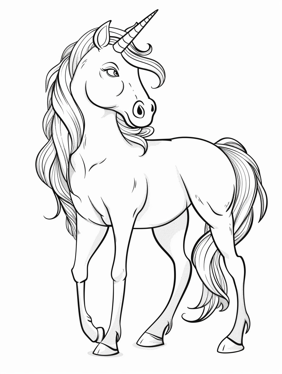 Enchanting Unicorn Coloring Pages: A Magical Experience for Kids - 12