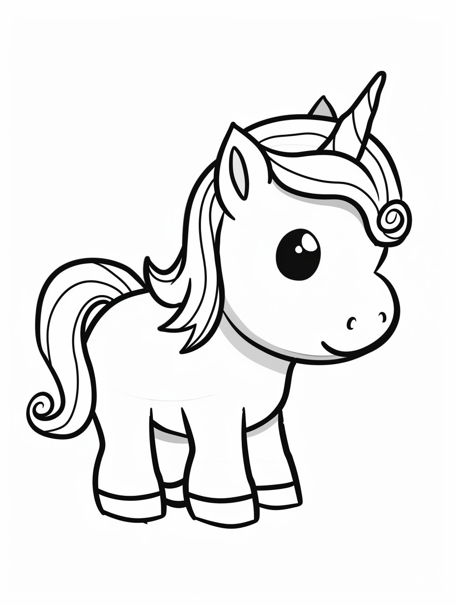 Enchanting Unicorn Coloring Pages: A Magical Experience for Kids - 0