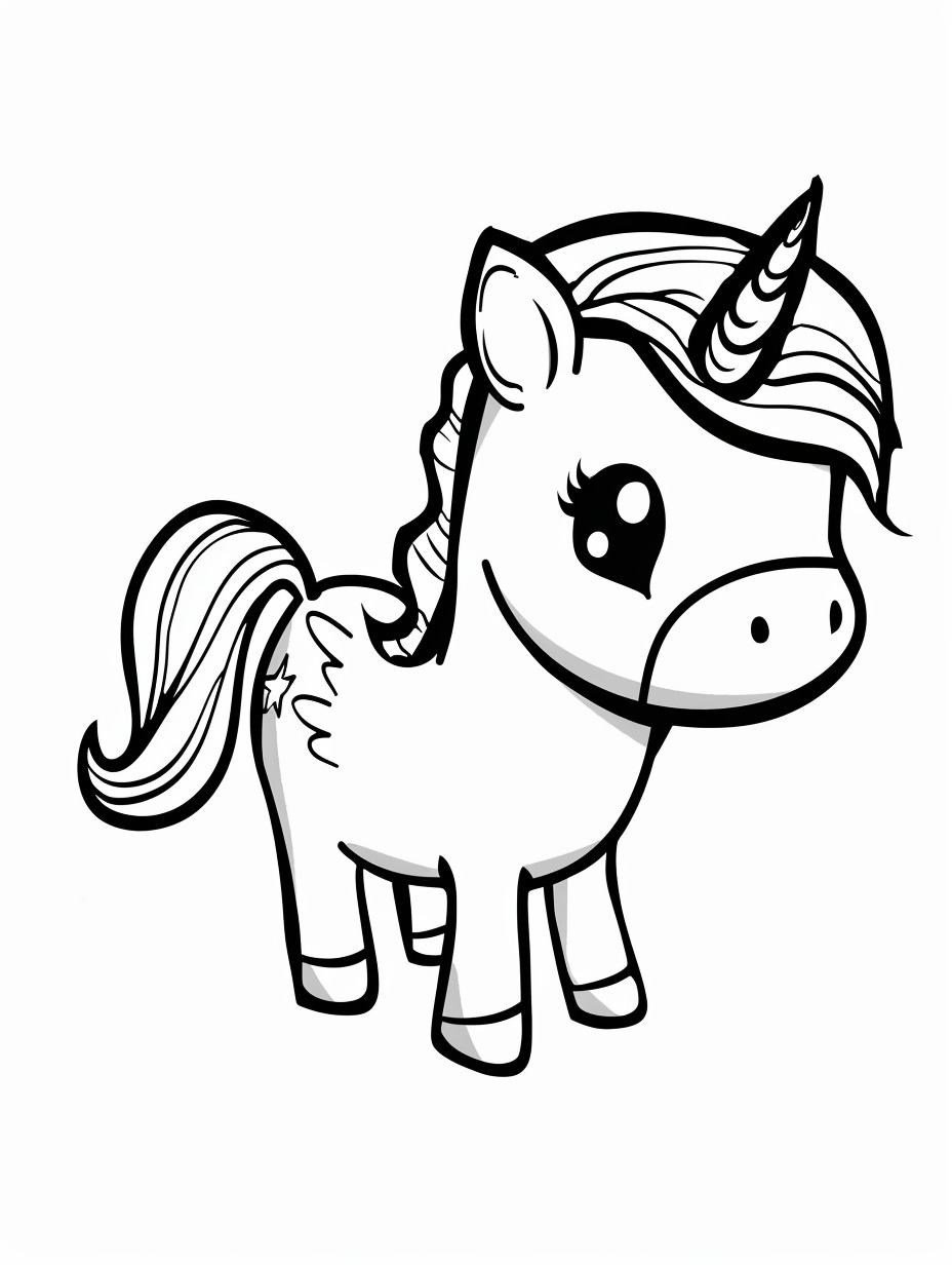 Enchanting Unicorn Coloring Pages: A Magical Experience for Kids - 2