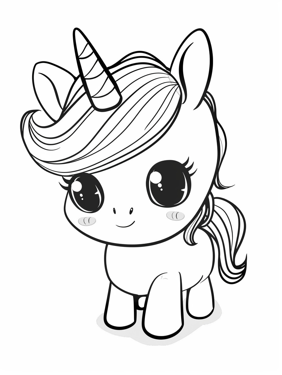 Enchanting Unicorn Coloring Pages: A Magical Experience for Kids - 4