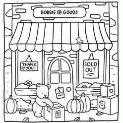Bobbie Goods Coloring Pages PDF - Free Printable Sheets - 46