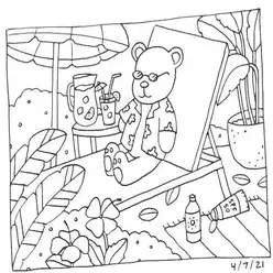 Bobbie Goods Coloring Pages PDF - Free Printable Sheets - 116