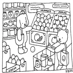 Bobbie Goods Coloring Pages PDF - Free Printable Sheets - 123