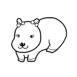 Capybara Coloring Pages PDF - Free Printable Coloring Sheets - 17
