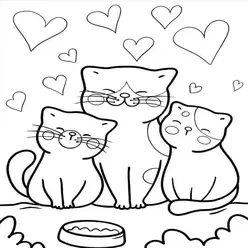 Printable Coloring Book Cat Coloring Pages Pdf - 12